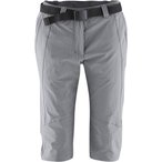 Maier Sports Kluane Capri Hose Damen  Kurze Hosen grau Größe L  Camping  Wasse