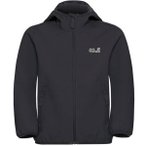 JACK WOLFSKIN Kinder Funktionsjacke FOURWINDS JACKET KIDS, Größe 140 in Grau