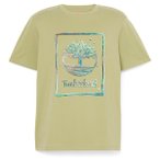 Timberland - Water Stack Logo S/S Tee - T-Shirt Gr S beige