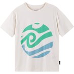 reima Vauhdikas  Kinder  T-Shirts weiss Größe 128 Lifestyle  Kühlend