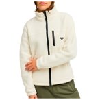 Roxy - Women's Alabama Full Zip Solid - Fleecejacke Gr S weiß/beige