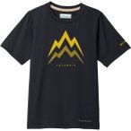 Columbia Kinder Tech Trail Utility Graphic T-Shirt (Größe 132, schwarz)