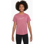 NIKE Kinder Unterjacke G NK DF ONE STD SS TOP HBR, Größe L in Pink