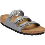 Birkenstock Florida Oiled Leather Sandale Damen  Sandalen grau Größe 41 Lifest