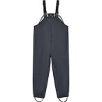 Color Kids Kinder Rain Bib Hose (Größe 98, grau)