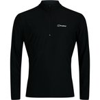 Berghaus 24/7 Base Half Zip  Herren  Longsleeves schwarz Größe XL Trekking  El