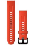 Garmin - Bracelet de rechange - Bracelet QuickFit 20mm Silicone Rouge / Noir  au