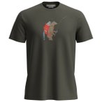 Icebreaker - Merino 150 Tech Lite S/S Tee Bear Catch - Merinoshirt Gr XL schwarz