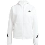 ADIDAS Damen Kapuzensweat Z.N.E. ZIP (normal & lang), Größe S in Weiß