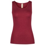 Engel - Women's Trägerhemd - Merinounterwäsche Gr 46/48 rot