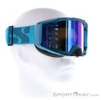 iXS Trigger Low Profile Goggle-Türkis-One Size