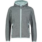 Bergzeit Basics Meru Warrington G  Kinder  Fleecejacke grau Größe 116 Trekking
