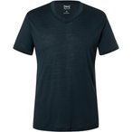 Super.Natural Sierra140 V Neck  Herren  Kurzarm Unterhemden blau Größe S Trekk