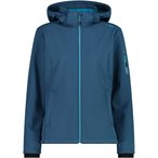 CMP Softshell   Damen  Softshelljacke blau Größe XXS Trekking  Elastisch Wasse