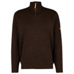 Ivanhoe of Sweden - NLS Elm Half Zip - Wollpullover Gr M schwarz/braun