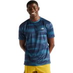 New Balance Athletics Printed Herren Laufshirt ( Dunkelblau L Größe,)