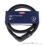 Abus Steel-O-Flex Tresor 1360 110cm Fahrradschloss-Schwarz-One Size