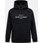 PEAK PERFORMANCE Herren Sweatshirt M Original Hood-BLACK-OFFWHITE, Größe XL in