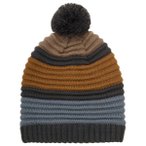 Color Kids - Kid's Hat Colorblock - Mütze Gr 50 cm schwarz