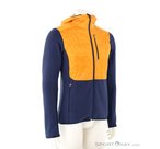 Löffler Hooded Hybrid Ozzy Pl Active Herren Sweater-Orange-50