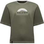 Salewa Eagle Sunrise  Damen  T-Shirts oliv Größe XS Trekking  Hautfreundlich