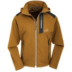 MAUL Herren Funktionsjacke GalltUEr - Softshelljacke+Kap., Größe 50 in Braun
