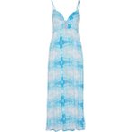 CHIEMSEE Kleid mit Smokdetail im Rücken, Größe L in Blau