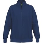 ERIMA Damen Sweatshirt TS Sweatjacket, Größe 40 in Blau
