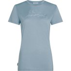 Icebreaker 150 Tech Lite Sparkling Stars  Damen  T-Shirts blau Größe L Trekkin