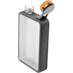 GSI Boulder Flask 10oz. Flachmann  Trinkflaschen grau Größe 0.295L