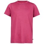 Heber Peak - Kid's MerinoMix150 PineconeHe. II T-Shirt - Merinoshirt Gr 92 rosa