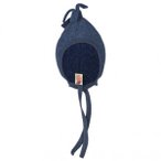 Engel - Baby Mütze Wollfleece - Mütze Gr 86/92 blau