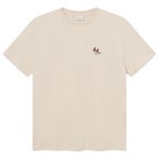 DEDICATED - T-Shirt Stockholm Camp Creek EMB - T-Shirt Gr S weiß