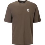 Scott Graphic  Herren  T-Shirts braun Größe L Lifestyle  Hautfreundlich