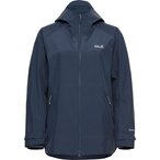 Jack Wolfskin Litestride 3in1  Damen  Doppeljacke blau Größe XS Trekking  Klei