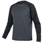 Endura - Singletrack Fleece - Radtrikot Gr S blau
