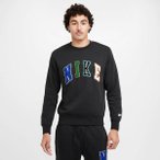 NIKE Herren Shirt Club Crew, Größe S in Schwarz