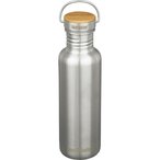 Klean Kanteen Reflect Bamboo Cap Trinkflasche  Trinkflaschen grau Größe 800ml 
