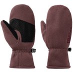 JACK WOLFSKIN Kinder Handschuhe FLEECE MITTEN K, Größe 3 in Grau