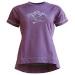 Zimtstern - Women's PureFlowz Eco Shirt S/S - Radtrikot Gr M lila