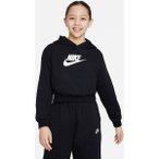 NIKE Kinder Kapuzensweat G NSW CLUB FLC CRP HDY HBR, Größe XS in Pink