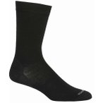 Icebreaker Lifestyle Fine Gauge Crew Herren Socken ( Schwarz L/XL)