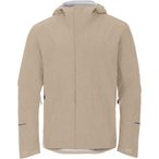 Vaude Yaras Rain II  Herren  Regenjacke beige Größe XL Gravel  Elastisch Wasse