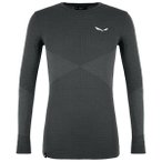 Salewa - Zebru Responsive L/S Tee - Merinounterwäsche Gr S grau