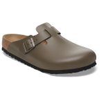 Birkenstock - Boston Natural Leather - Sandalen 36 - Regular braun