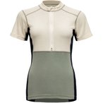 Devold Lauparen Merino 190 Zip  Damen  T-Shirts beige Größe XL Trekking  Schne
