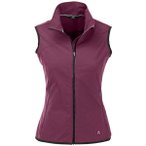 MAUL Damen Weste Piz PalUE-Softshell Weste, Größe 46 in Lila