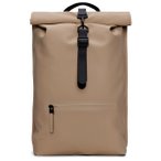 Rains - Rolltop Rucksack W3 17 - Daypack beige