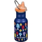 klean kanteen Kid Classic 355 ml Sippy Cap - Trinkflasche mushrooms