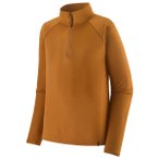 Patagonia - Capilene Midweight Zip-Neck - Kunstfaserunterwäsche Gr S braun